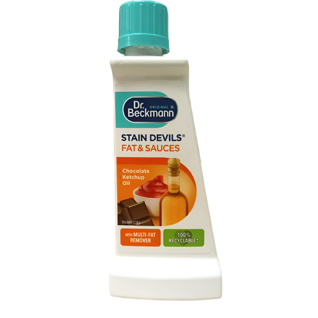 DR BECKMANN STAIN DEVILS FAT & SAUCE 50ML